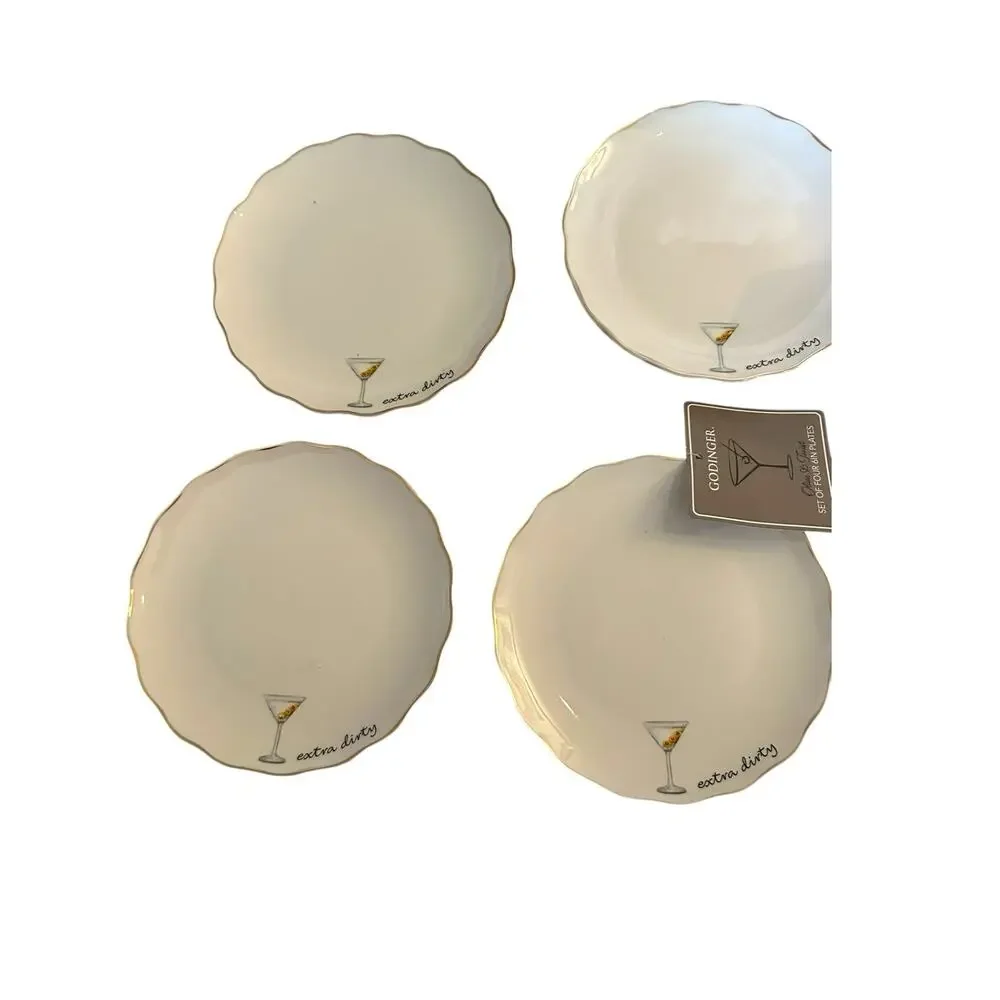 Godinger appetizer plates